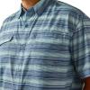 ARIAT Men’s Venttek Outbound Classic Fit Shirt(Blue Raven)