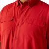 ARIAT Men’s Venttek Outbound Classic Fit Shirt(Haute Red)