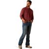 ARIAT Men’s Venttek Outbound Classic Fit Shirt(Red Mahogany)