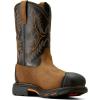 ARIAT Men’s Workhog CSA Waterproof Insulated Composite Toe Work Boot Industrial(Black/Rye Brown)