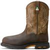 ARIAT Men’s Workhog CSA Waterproof Insulated Composite Toe Work Boot Industrial(Bruin Brown/Army Green)