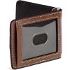 ARIAT Money Clip Sunburst Basketweave Brown