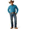 ARIAT Pro Series Norbert Classic Fit Shirt(Blue)
