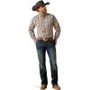 ARIAT Pro Series Norbert Classic Fit Shirt(Brown)