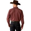 ARIAT Pro Series Norbert Classic Fit Shirt(Burgundy)