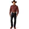 ARIAT Pro Series Norbert Classic Fit Shirt(Burgundy)