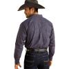ARIAT Pro Series Norbert Classic Fit Shirt(Navy Blue)