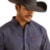 ARIAT Pro Series Norbert Classic Fit Shirt(Navy Blue)