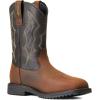 ARIAT RigTek Wide Square Toe H2O Composite Toe Mens Boot(Distressed Brown/Coffee)