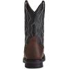 ARIAT RigTek Wide Square Toe H2O Composite Toe Mens Boot(Oiled Brown/Black)
