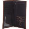 ARIAT Rodeo Wallet Emboss Corner Logo Brown One Size