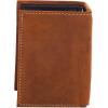 ARIAT Trifold Wallet USA Flag Patch, Medium Brown, One Size