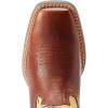 ARIAT Unisex-Child Round Up Wide Square Toe Western Boot(Spiced Cider)