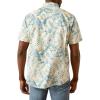 ARIAT Venttek Outbound Fitted Shirt(Khaki Palm Print)
