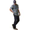 ARIAT Venttek Outbound Fitted Shirt(Midsummer Night)