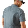 ARIAT Venttek Outbound Fitted Shirt(Newsboy Blue)