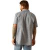 ARIAT Venttek Outbound Fitted Shirt(Ombre Blue)