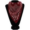 ARIAT Western Cotton Bandana(Burgundy)