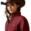 ARIAT Womens Berber Back Softshell Jacket(Tawny Port)