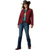 ARIAT Womens Berber Back Softshell Jacket(Tawny Port)