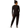 ARIAT Womens Blackwell Cargo Stretch Jogger Scrub Pant(Black)