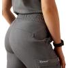 ARIAT Womens Blackwell Cargo Stretch Jogger Scrub Pant(Charcoal Grey)