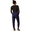 ARIAT Womens Blackwell Cargo Stretch Jogger Scrub Pant(Navy)