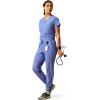 ARIAT Womens Blackwell Cargo Stretch Jogger Scrub Pant(Royal Blue Heather)