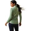 ARIAT Womens Breathe 1/4 Zip Baselayer(Basil)