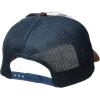 ARIAT Women’s Cactus Design Cap with Faux Leather Patch and Mesh Back(White/Blue)