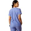 ARIAT Womens Clara 6 Pocket Scrub Top(Royal Blue Heather)