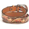 ARIAT Women’s Diamond Inlay Center Pattern Belt(Tan)