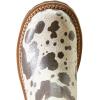 ARIAT Women’s Fatbaby Twin Gore Western Boot(Cow Print)