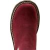 ARIAT Women’s Fatbaby Twin Gore Western Boot(Henhouse/Burgundy Suede)