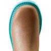 ARIAT Women’s Fatbaby Twin Gore Western Boot(Turquoise/Wicker)