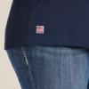 ARIAT Womens Fr Ac Top(Navy)