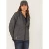 ARIAT Womens Fr Duralight Stretch Canvas Jacket(Iron Grey)
