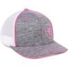 ARIAT Women’s Grey/Pink Adjustable Snapback Hat