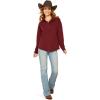 ARIAT Women’s Hometown Sweatshirt(Tawny Port)