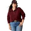 ARIAT Women’s Hometown Sweatshirt(Tawny Port)