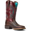 ARIAT Women’s Hybrid Rancher VentTek 360° Western Boot(Brown Oiled Rowdy/Rouge)