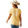 ARIAT Women’s Laguna Top, Aura Orange(Jojoba)