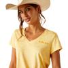 ARIAT Women’s Laguna Top, Aura Orange(Jojoba)
