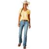 ARIAT Women’s Laguna Top, Aura Orange(Jojoba)