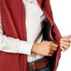 ARIAT Womens Logo Softshell Vest(Burnt Russet/Stripe)