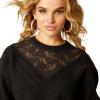 ARIAT Womens Magnolia Sweater(Black)