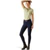ARIAT Womens Motif Polo(Laurel Green Geo)