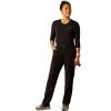ARIAT Womens Nightingale Utility Stretch Scrub Pant(Black)