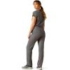 ARIAT Womens Nightingale Utility Stretch Scrub Pant(Charcoal Grey)
