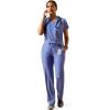 ARIAT Womens Nightingale Utility Stretch Scrub Pant(Royal Blue Heather)
